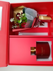 Bán Buôn Giáng Sinh Hộp Quà Tặng Sáp Đậu Nành Nến Reed Khuếch Tán Chai Sang Trọng Và Hương Liệu Nến Thiết Lập - Product Image 4