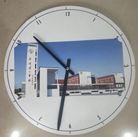 11.75 Jam Dinding Aluminium DIY Sublimasi Jam Dinding Kreatif Logam Kosong
