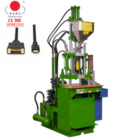 PLC-Gesteuerte Hydraulische 35-Tonnen Vertikale Spritzgießmaschine mit Motor- und Schraubenkomponenten