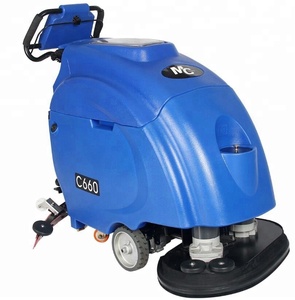 C660 Floor Cleaner Scrubber <b>Machine</b> Portable Commercial <b>Walk</b> Behind Floor Scrubber - Product Image 6