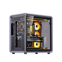 Boîtier PC Gaming JONSBO BO400 Full Tower de haute qualité avec fenêtre latérale ATX, port USB frontal, en alliage d'aluminium – En stock