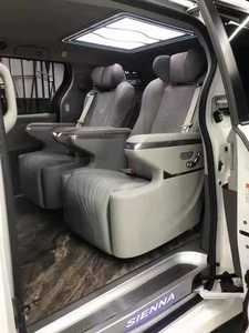 เก้าอี้หนังสุดหรู ดีไซน์แบบเบาะนั่งนักบิน สำหรับรถยนต์ Mercedes Vito V-class W447 และ Hiace - Product Image 5