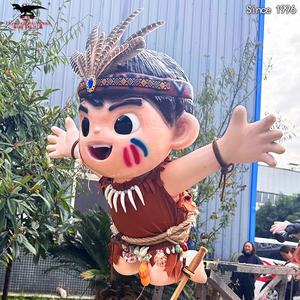 Kabile Tarzı Simüle Edilmiş Figür Animatronik Çizgi Film Karakterleri Modeli Resimle Özelleştirilmiş - Product Image 4