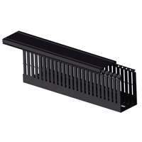 Dents fines PC + ABS Trunking Câble flexible fendu Trunking Câble de conduit de bus sans halogène Conduits de câblage de Trunking 40*40 60*40 65*65