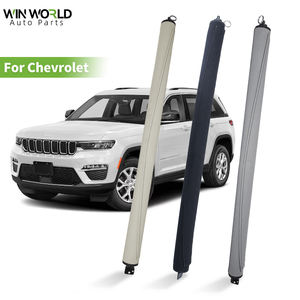 Ensemble <span class=keywords><strong>pare</strong></span>-soleil de toit rétractable <span class=keywords><strong>Win</strong></span> World Car pour Chevrolet Equinox en fer et tissu, options gris/beige/noir, <span class=keywords><strong>pare</strong></span>-<span class=keywords><strong>brise</strong></span> - Product Image 1