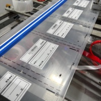 Sac de haute sécurité en LDPE certifié industriel, personnalisé avec code-barres séquentiel, pour le suivi des échantillons d'enquête