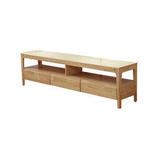 Shulin Nordic Solid Wood Tv Stand 1.8m Three Drawer Multi Functional Storage Cabinet Living Room Furniture - Product Image 5