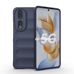 جراب ظهر للهاتف من Lichicase، مضاد للانزلاق ومقاوم للسقوط، لهاتف Honor 90 و90 Lite، مصنوع من السيليكون والمطاط الحراري المرن - Product Image 5
