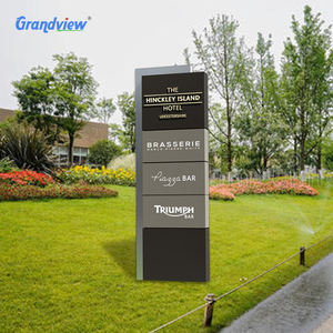 Cartel led retroiluminado de pie para publicidad <span class=keywords><strong>exterior</strong></span>, suministro de fábrica - Product Image 5