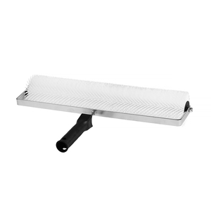 Con lăn sàn <span class=keywords><strong>epoxy</strong></span> 16 & 18 inch, đầu kim nhựa bền, loại bỏ bong bóng, khung mạ crôm hai tay, con lăn sơn - Product Image 3