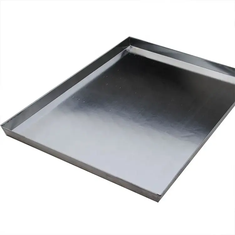 Customize 304 316 Stainless Steel Perforated Round Hole Metal Mesh Baking Food Trays