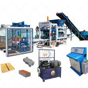 Máquina para Fabricar Bloques de Hormigón QT10-15 QT12-15, Diseño Alemán, Estándar CE, Totalmente Automática - Product Image 4