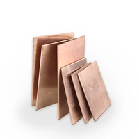 Plaque de cuivre peu coûteuse, commande minimum d'une tonne, plaque de bronze au béryllium laminée à chaud, tôle pour soudage et pliage CuBe1.7 CuBe2 CuBe2Pb