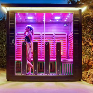 <span class=keywords><strong>Sauna</strong></span> en bois <span class=keywords><strong>Sauna</strong></span> infrarouge Salle de spa extérieure <span class=keywords><strong>Hamam</strong></span> Vapeur Petite maison Spa sec infrarouge Vapeur Villa personnalisée Salle de <span class=keywords><strong>sauna</strong></span> Savon Hamame - Product Image 5