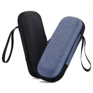 Sac de rangement pour insuline portable personnalisé, matériau EVA, fermeture éclair étanche, coque rigide, sac isotherme, 1 compartiment, noir, 20x7x5cm - Product Image 4