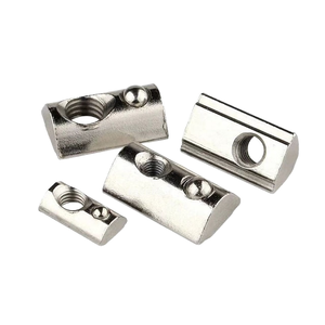 Bán buôn thép mạ kẽm hoàn toàn ren nửa vòng khóa Nut mùa xuân bóng Nut trượt trong t Nut cho t Khe nhôm hồ sơ Lớp 8 - Product Image 6