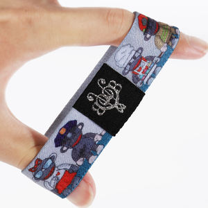 أساور مرنة للمهرجانات من البوليستر بتصميم كرتوني صديق للبيئة بألوان بانتون من هوليوش - Product Image 5