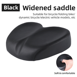 Coussin de selle de vélo universel surdimensionné, confortable, respirant, large, pour vélo de route et VTT - Product Image 5