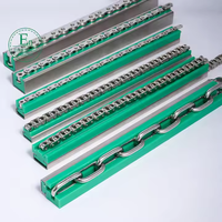 Haute précision CNC en plastique Nylon Uhmwpe bloc Guides chaîne curseur Rail Rails coulissants portant Guide linéaire glissière bandes en plastique