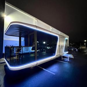 Casa <span class=keywords><strong>de</strong></span> cápsula prefabricada portátil móvil, estructura <span class=keywords><strong>de</strong></span> acero moderna, casa <span class=keywords><strong>de</strong></span> construcción, diseño <span class=keywords><strong>de</strong></span> salón, Hotel al aire libre con buen precio - Product Image 6