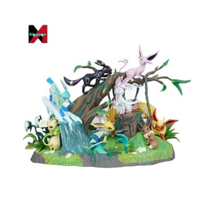 Pokemoned eeveelutions hình Set jolteon <span class=keywords><strong>flareon</strong></span> sylveon Máy tính để bàn tượng mô hình sưu tập trang trí Hộp quà tặng - Product Image 5
