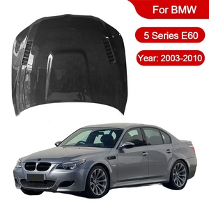 ฝากระโปรงคาร์บอนไฟเบอร์แบบฟอร์จสั่งทำพิเศษสำหรับ <span class=keywords><strong>BMW</strong></span> ซีรีส์ 5 <span class=keywords><strong>E60</strong></span> M5 525i 535i 550i ปี 2005 2006 2007 2008 2009 2010 - Product Image 1