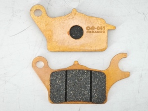 Pastillas de Freno de Cerámica para Modificación de Motocicletas, Resistentes a Altas Temperaturas <span class=keywords><strong>650</strong></span> ° C Bajo Ruido para <span class=keywords><strong>Honda</strong></span> RS150/RSX150/WINNER <span class=keywords><strong>X</strong></span> 06455-K56 - Product Image 1