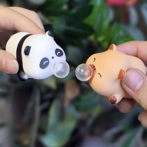 <b>Vinyl</b> Capybara Squishy Toy Bubble Squeeze Ball Stress Relief Sensory Fidget Toy Decompression Gift for Girls Youth - Product Image 2