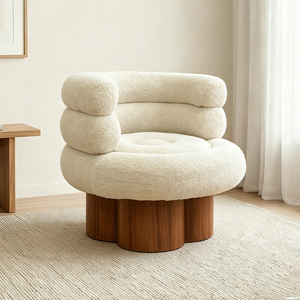 Designer Living Room Chair Sofa Couch Set Elegant Metal Base Lounge <b>Seating</b> <b>for</b> Boutique Hotel and Showroom Project - Product Image 5