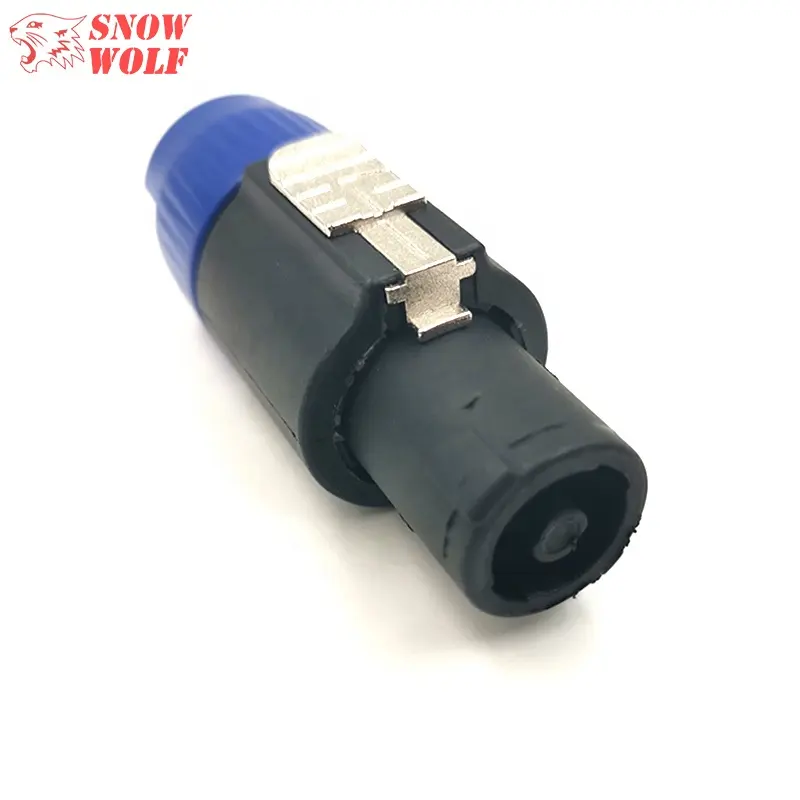 Cabo conector speakon nl4fc, alto-falante, áudio xlr, para alto-falantes