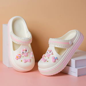 Zuecos de Plataforma Rosa Belce para Mujer, Sandalias de Playa Antideslizantes con Suela Suave y Aumento de Altura, para las Cuatro Estaciones - Product Image 2