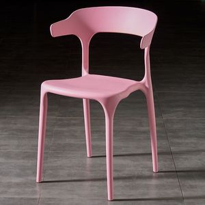 Sedia Monoblocco in Plastica per Hotel e Banchetti, <span class=keywords><strong>Design</strong></span> Nordico, Moderna Sedia Impilabile <span class=keywords><strong>da</strong></span> <span class=keywords><strong>Giardino</strong></span> e Lounge - Product Image 4