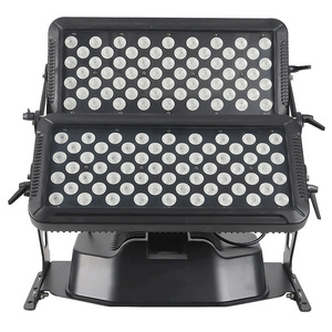 Proyector LED Jiechuang de 120 y 72 LED de doble capa, impermeable IP68, para iluminación de escenarios e ingeniería. - Product Image 1