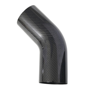Chất lượng cao 45 độ ống sợi carbon uốn cong khuỷu tay ống T300 12 K Twill thực sợi carbon uốn cong ống - Product Image 6