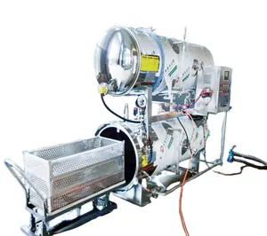 Machine de cornue d'autoclave d'immersion dans l'eau de haute qualité pour la ligne de production laitière avec le support technique à long terme