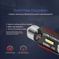 C5W LED CSP 1860 lampe d'intérieur de voiture ampoule Canbus 31mm 36mm 39mm 41mm Festoon Light C10W LED Auto intérieur lampe de lecture dôme