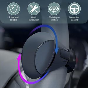 Bouton de Volant de Voiture pour Aide à la Conduite, Commande à Une Main, Antidérapant en Silicone, Rotation à 360 Degrés, Ajustement Universel - Product Image 2