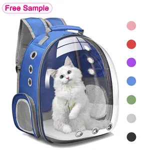กระเป๋าเป้สำหรับใส่สัตว์เลี้ยงระบายอากาศได้ดีกระเป๋าเป้สะพายหลังสำหรับสุนัขแมว