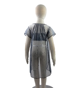 Cardigan d'été en gros pour filles, manteau en maille style américain pour enfants, vêtements de boutique pour filles - Product Image 3