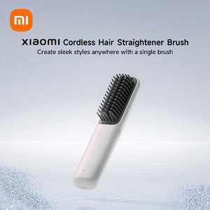 Xiaomi Cordless Hair Straightener Brush White <b>Heating</b> Brush For Sleek Styles - Product Image 1