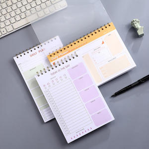 Cuaderno Espiral A5 Personalizado para Planificación Diaria, <span class=keywords><strong>Diario</strong></span> con Notas Adhesivas de PP, Libro de Gestión del Tiempo, Manual de Eficiencia para Mejorar - Product Image 2