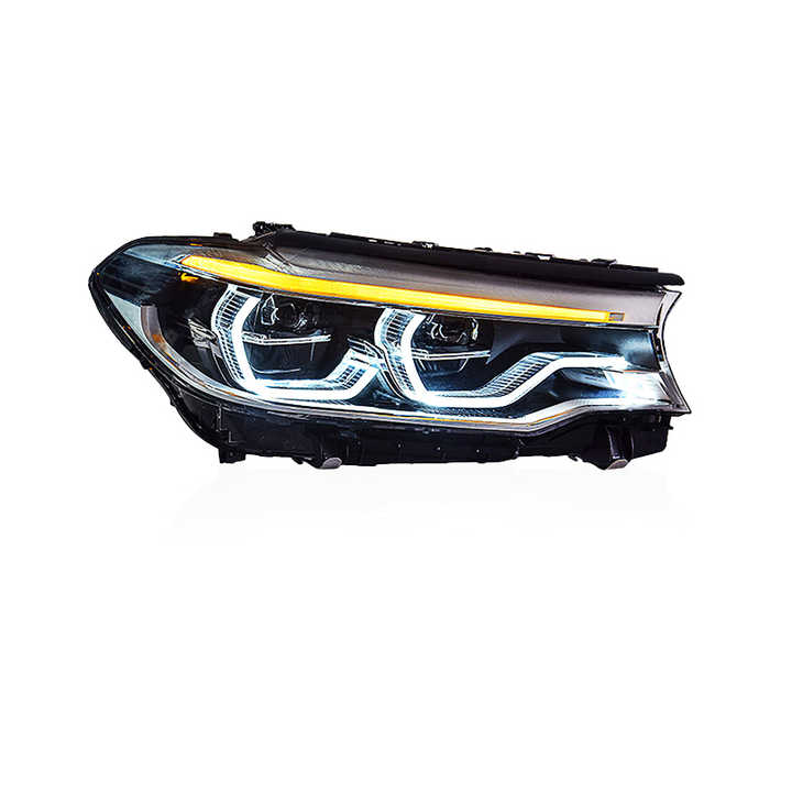 Bmw G30 G38 5 시리즈 헤드 라이트 LED 헤드 램프 2018 2020 헤드 램프 공장 조립 교체 용 Xenplus 자동차 헤드 라이트