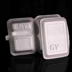 Caja de comida Contenedores de espuma de un solo uso Cajas de espuma para llevar Contenedores de almuerzo desechables Cajas de almuerzo Caja de comida rápida - Product Image 1