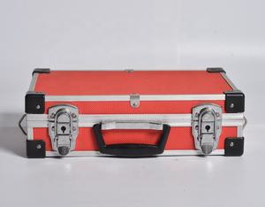 Taille libre 32X22X9.5 cm Main Kraft Étui à Outils <span class=keywords><strong>De</strong></span> Rangement En Aluminium Mallette - Product Image 3