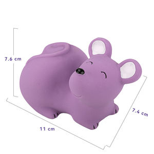 Latex Roze Scheet Interactieve Zachte Groothandel Hond Kauwen Piepend Huisdier Speelgoed Nieuwkomers Hond Kauwen Speelgoed - Product Image 3