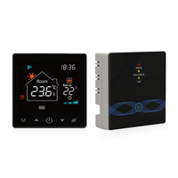Accesorios para Calefacción por Suelo Radiante WIFI, Controlador de Temperatura Eléctrico R9BW&RC9Plus, Termostato de Bajo Voltaje Resistente al Agua