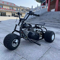 Mini kart de course à pédales pour adultes, 212cc, 8,5 CV, moteur à essence 4 temps, transmission par chaîne, pneus de course de 5 pouces, freins hydrauliques, vitesse maximale de 60 km/h