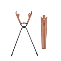 Ciseaux à charbon de bois en acier au carbone à manche en cuir durable Pince de cheminée pour foyer extérieur Gabber pour camping et cuisine