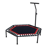Mini Trampolín Hexagonal de PVC de 10 pies para el Hogar y Gimnasios Comerciales