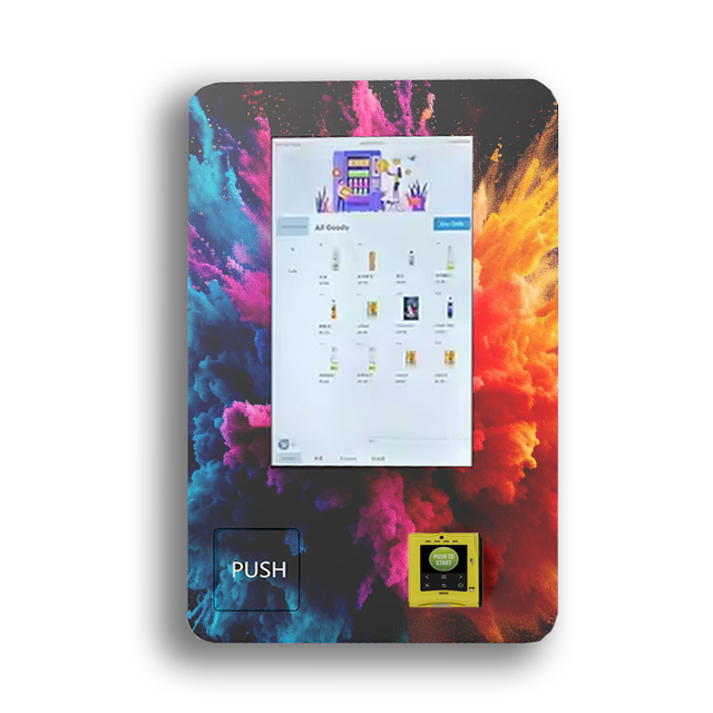 21.5inches Touch Screen Metal Vending Machine with Card Reader Age Verification SDK 24 Hours Automatic Small Retail Product